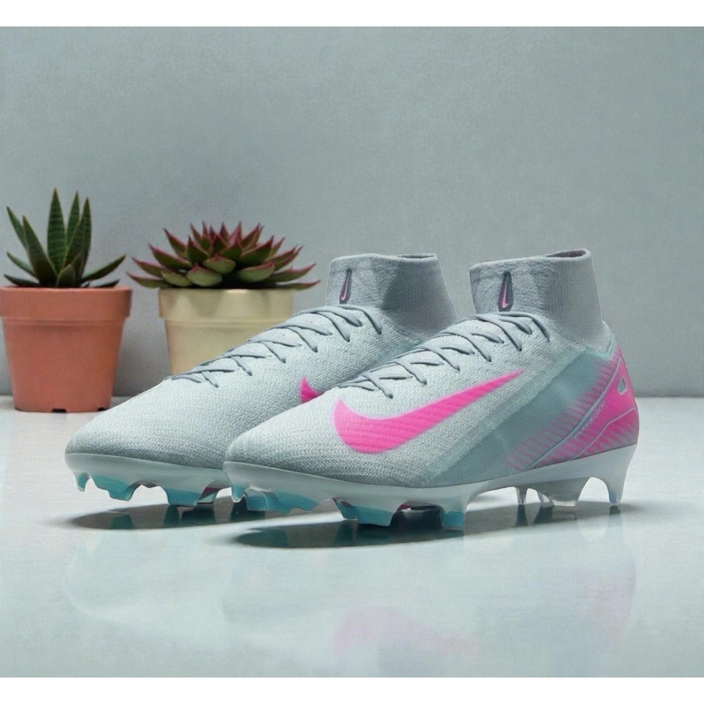 Nike Zoom Mercurial Superfly 10 Elite FG Prism‎ Pack FQ1454-301 Men's Size 10.5